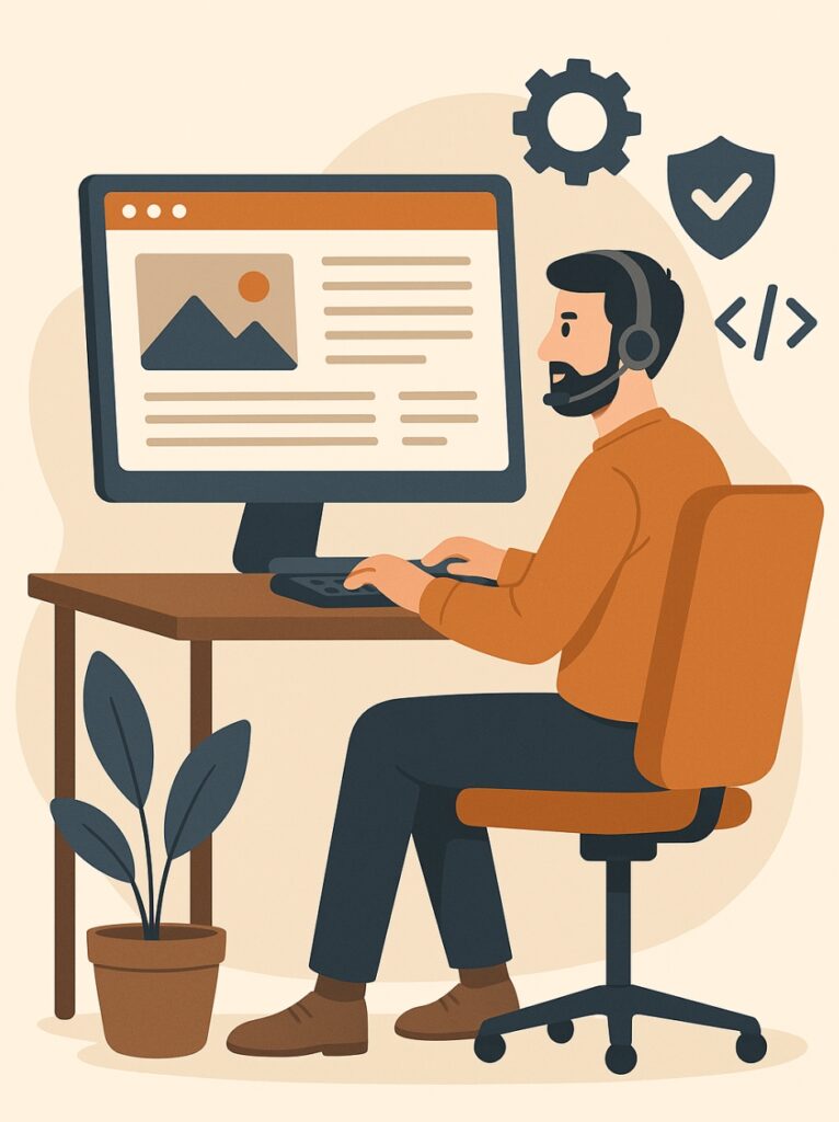 Не знаєте, що робити з сайтом? CheapHost.com.ua бере адміністрування на себе: безпека, швидкість, резервні копії, підтримка 24/7.